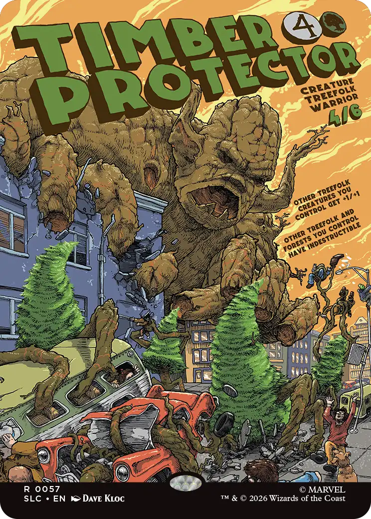 Timber Protector, art by Dave Kloc