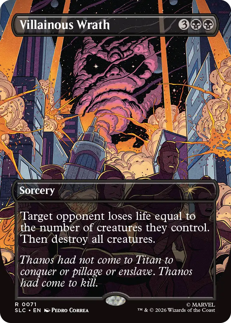 Villainous Wrath, art by Pedro Correa