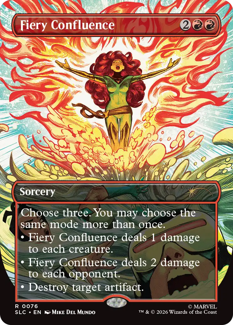 Fiery Confluence, art by Mike Del Mundo