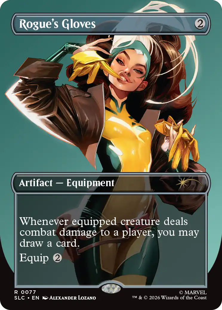 Rogue's Gloves, art by Alexander Lozano