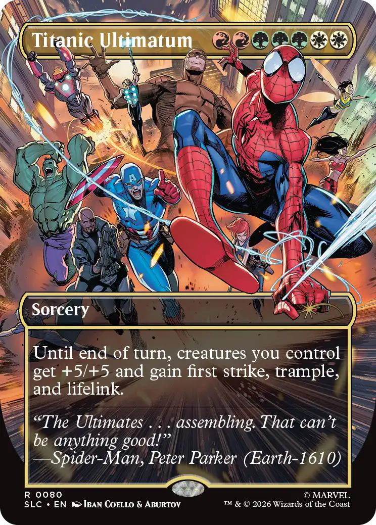 Titanic Ultimatum, art by Iban Coello & Aburtov