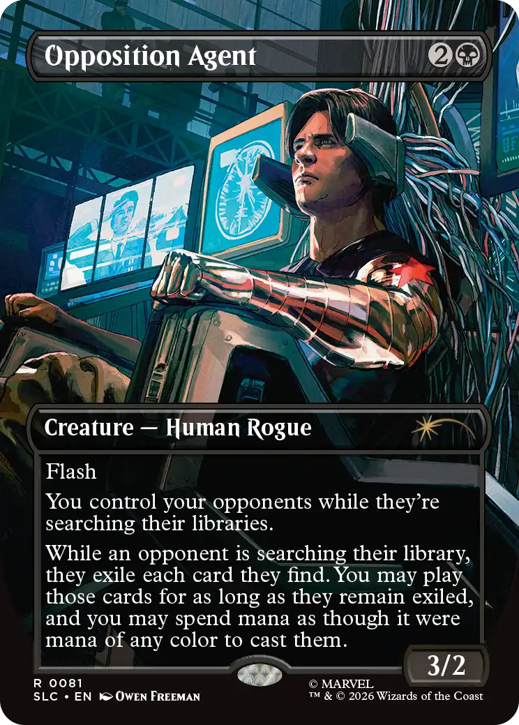 Opposition Agent, art by Owen Freeman